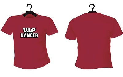 Shirts VIP Dancer Burgundy