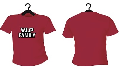 Shirts VIP Family Burgundy